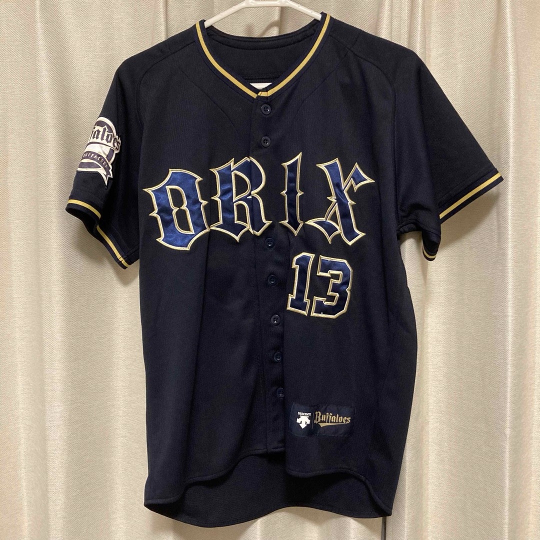 オリックスバファローズ山岡泰輔 ユニフォーム 角々しく オリックスバファローズ山岡泰輔 ユニフォーム 角々しく