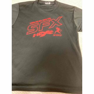 卓球 シャツ　ユニフォーム andro SFX PROMO ユニT ヨーロッパS(Tシャツ/カットソー(半袖/袖なし))