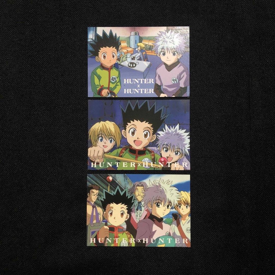 HUNTER×HUNTER トレカ 初期 未削り エンタメ/ホビーのおもちゃ/ぬいぐるみ(キャラクターグッズ)の商品写真