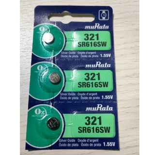 SONY - muRata（旧SONY） ボタン電池 sr616sw (321) 日本製　3個