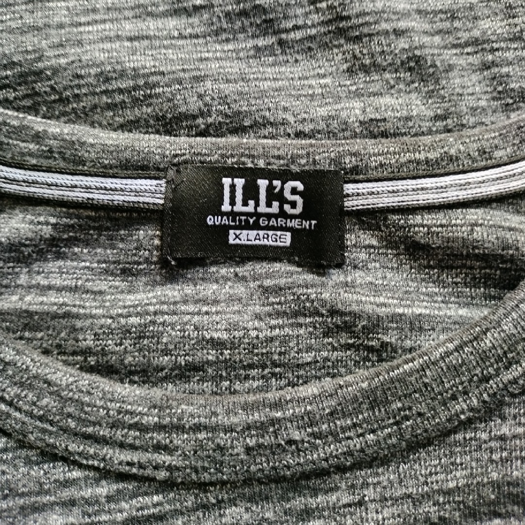 ILL'S Tシャツ.クルーネック七分袖 メンズのトップス(Tシャツ/カットソー(七分/長袖))の商品写真