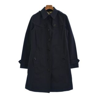 バーバリー(BURBERRY)のBURBERRY バーバリー トレンチコート 36(XS位) 黒 【古着】【中古】(トレンチコート)