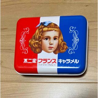 不二家　フランスキャラメル　空缶