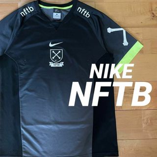 ナイキ(NIKE)の★NFTB NIKEナイキ半袖プラクティスシャツLサイズサッカープラシャツ(ウェア)