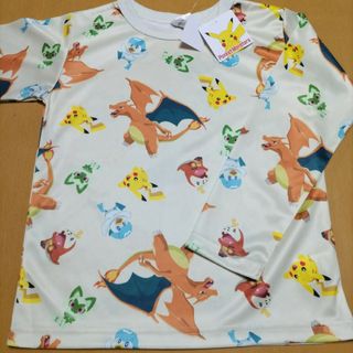 ポケモン(ポケモン)の新品ポケモン長袖Tシャツ130 総柄(Tシャツ/カットソー)