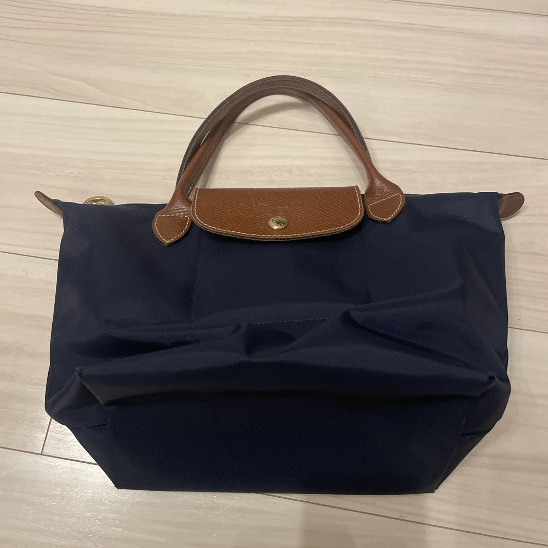 LONGCHAMP(ロンシャン)のロンシャン　ネイビー　ルプリアージュ　Sサイズ レディースのバッグ(トートバッグ)の商品写真