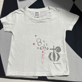 子供服キッズ　白Tシャツ　100cm(Tシャツ/カットソー)