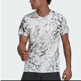 アディダス(adidas)のadidas アディダス ファスト グラフィック 半袖Tシャツ (mens L)(Tシャツ/カットソー(半袖/袖なし))