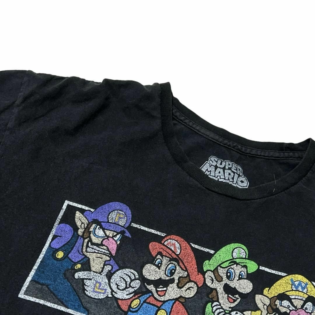 スーパーマリオ ゲーム 半袖Tシャツ マリオ ルイージ キャラT e73 メンズのトップス(Tシャツ/カットソー(半袖/袖なし))の商品写真