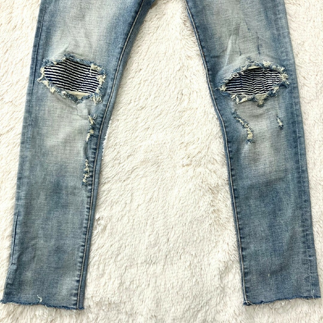 mnml(ミニマル)の✦極美品✦ mnml ミニマル X162 SLIM SKINNY DENIM33 メンズのパンツ(デニム/ジーンズ)の商品写真