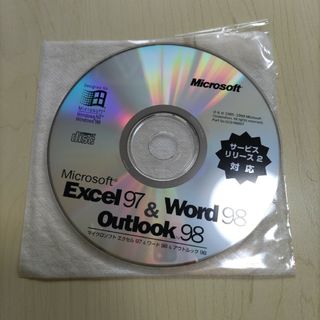 Microsoft　Excel97&word98 Outlook98 ディスク(PC周辺機器)