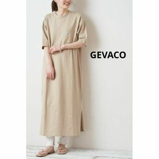 ゲバコ GEVACO Tシャツ ロングワンピース(ロングワンピース/マキシワンピース)