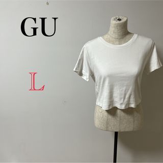 ユニクロ(UNIQLO)の【UNIQLO】　レディース　シャツ　ホワイト　無地　半袖　ブラウス　Tシャツ(Tシャツ/カットソー(半袖/袖なし))