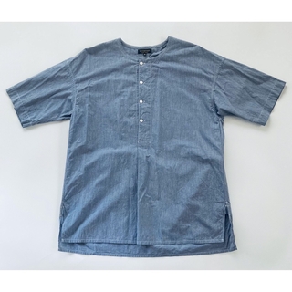 アボンタージ(*A VONTADE)のA VONTAGE 半袖スリーピングシャツ M ブルー (Tシャツ/カットソー(半袖/袖なし))