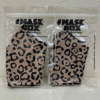 新品　デザイン　マスク　２枚セット(日用品/生活雑貨)