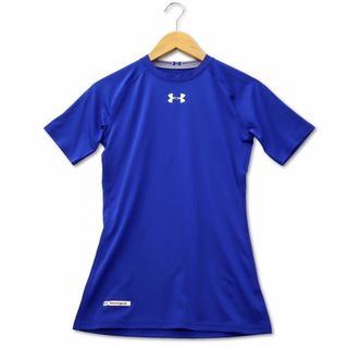 アンダーアーマー(UNDER ARMOUR)のアンダーアーマー クルーネック 半袖 Tシャツ アンダーシャツ MD ブルー(その他)