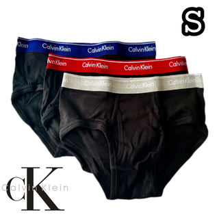 カルバンクライン(Calvin Klein)のカルバンクライン メンズ ブリーフ Sサイズ ブラック 3枚セット(その他)