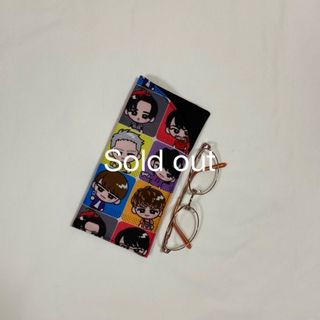 Sold out【J】メガネポーチ　SnowMan ハンドメイド(ポーチ)