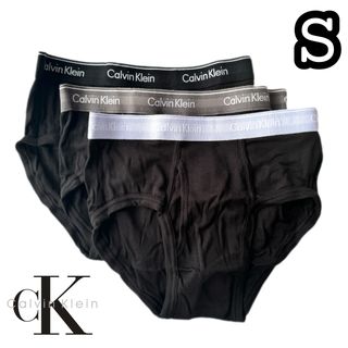 カルバンクライン(Calvin Klein)のカルバンクライン メンズ ブリーフ Sサイズ ブラック 3枚セット(その他)