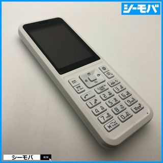 1291 SIMフリー softbank Simply B 701SI 美品 白(携帯電話本体)