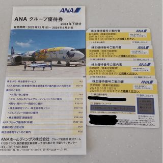 エーエヌエー(ゼンニッポンクウユ)(ANA(全日本空輸))のＡＮＡ  全日空  株主優待券(航空券)