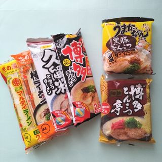 ハウスショクヒン(ハウス食品)のうまかっちゃん　インスタントラーメン　マルタイラーメン　とんこつラーメン(インスタント食品)