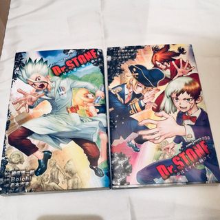 Dr STONE ドクターストーン 小説2冊 稲垣理一郎 Boichi 森本市夫(文学/小説)