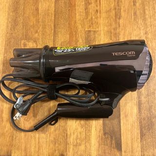 テスコム(TESCOM)のTESCOM プロテクトイオン ヘアードライヤー ナイトブラック TID2700(ドライヤー)