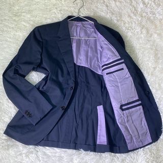 Ermenegildo Zegna - エルメネジルドゼニア　テーラードジャケット　紺　紺ブレ　(XL) 50-C