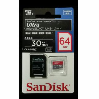 サンディスク SanDisk microSDXCカード Ultra 64GB(その他)