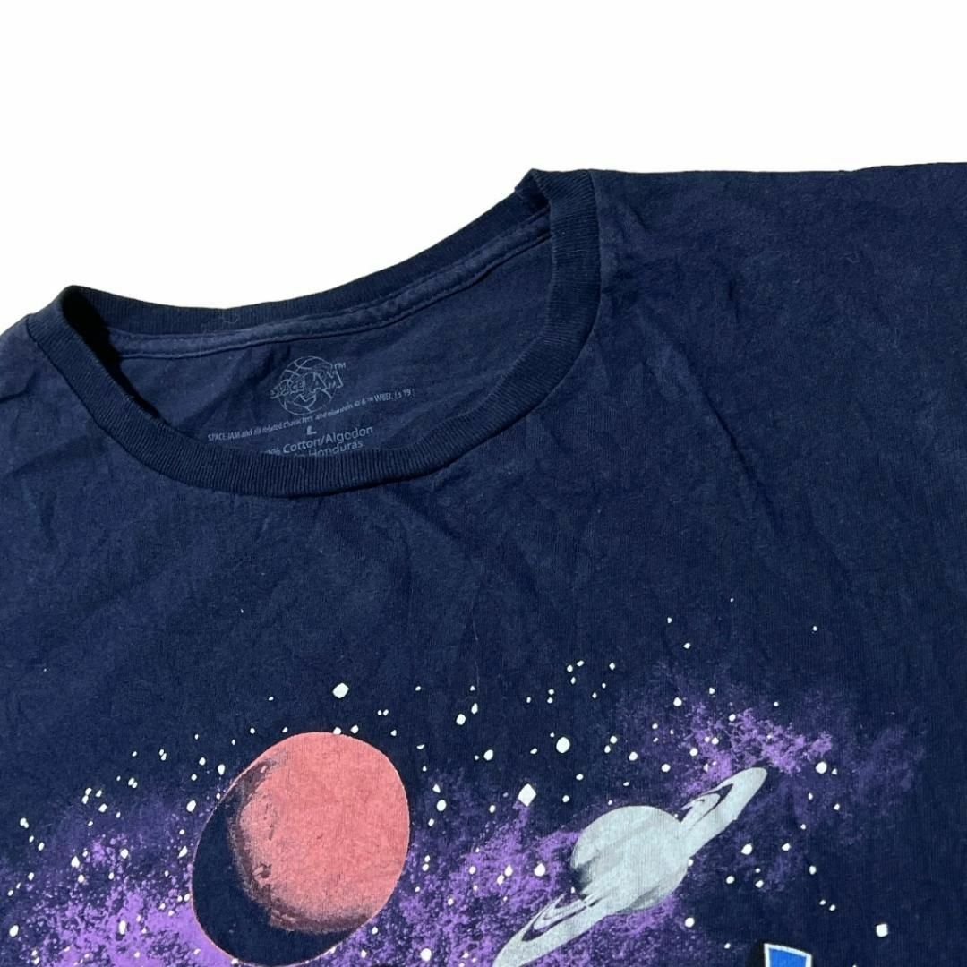 スペースジャム 映画 半袖Tシャツ ルーニーテューンズ キャラT 宇宙 e75 メンズのトップス(Tシャツ/カットソー(半袖/袖なし))の商品写真