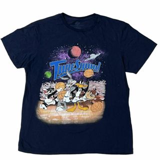 スペースジャム 映画 半袖Tシャツ ルーニーテューンズ キャラT 宇宙 e75(Tシャツ/カットソー(半袖/袖なし))