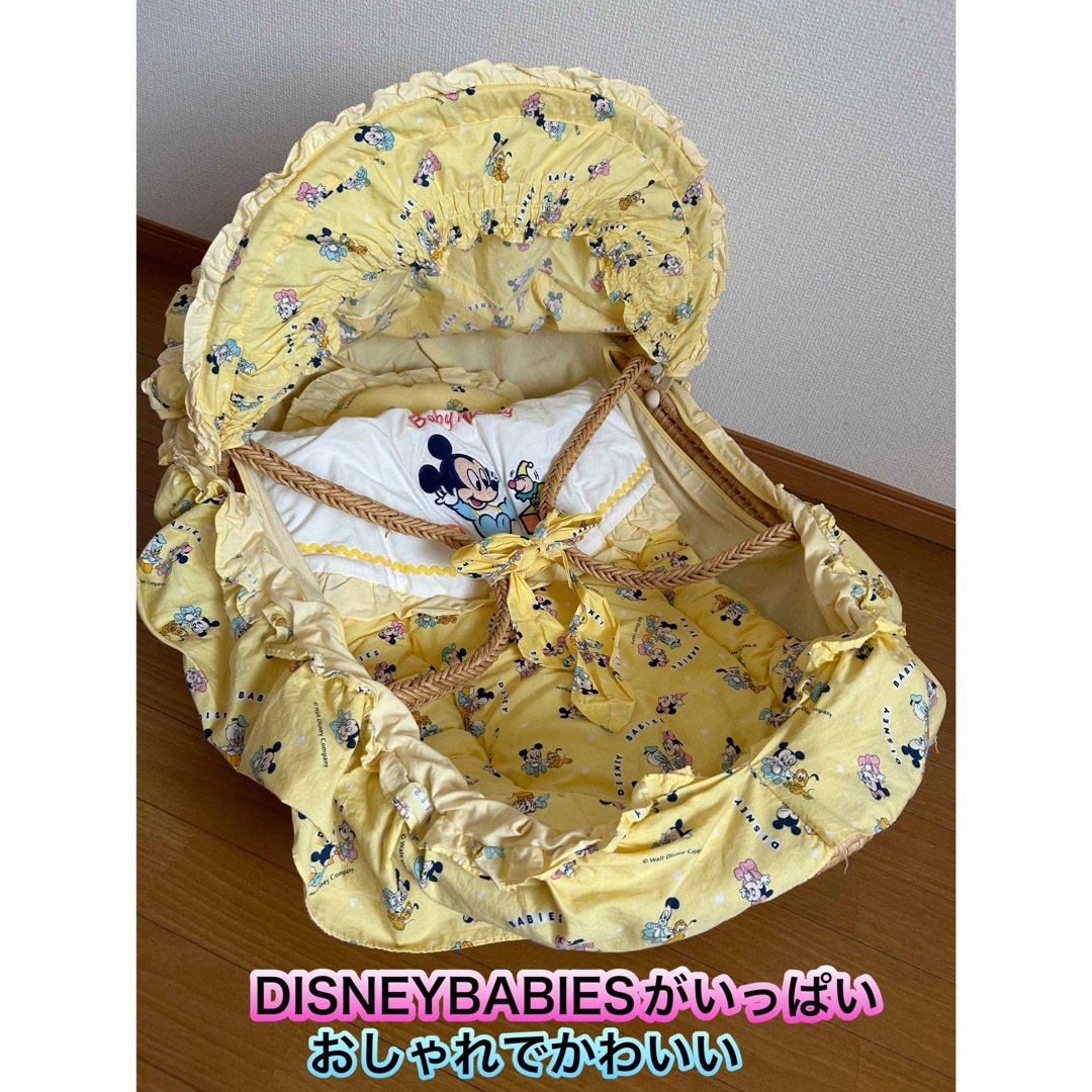 DISNEY  BABIES  クーハン キッズ/ベビー/マタニティの寝具/家具(ベビー布団)の商品写真