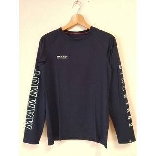 マムート カットソー ロンT Tシャツ ネイビー 紺 長袖 レディース