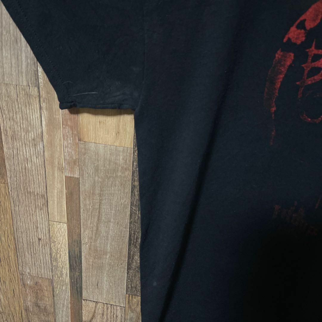 GILDAN(ギルタン)のL プリント ギルダン メンズ ブラック USA古着 半袖 Tシャツ メンズのトップス(Tシャツ/カットソー(半袖/袖なし))の商品写真