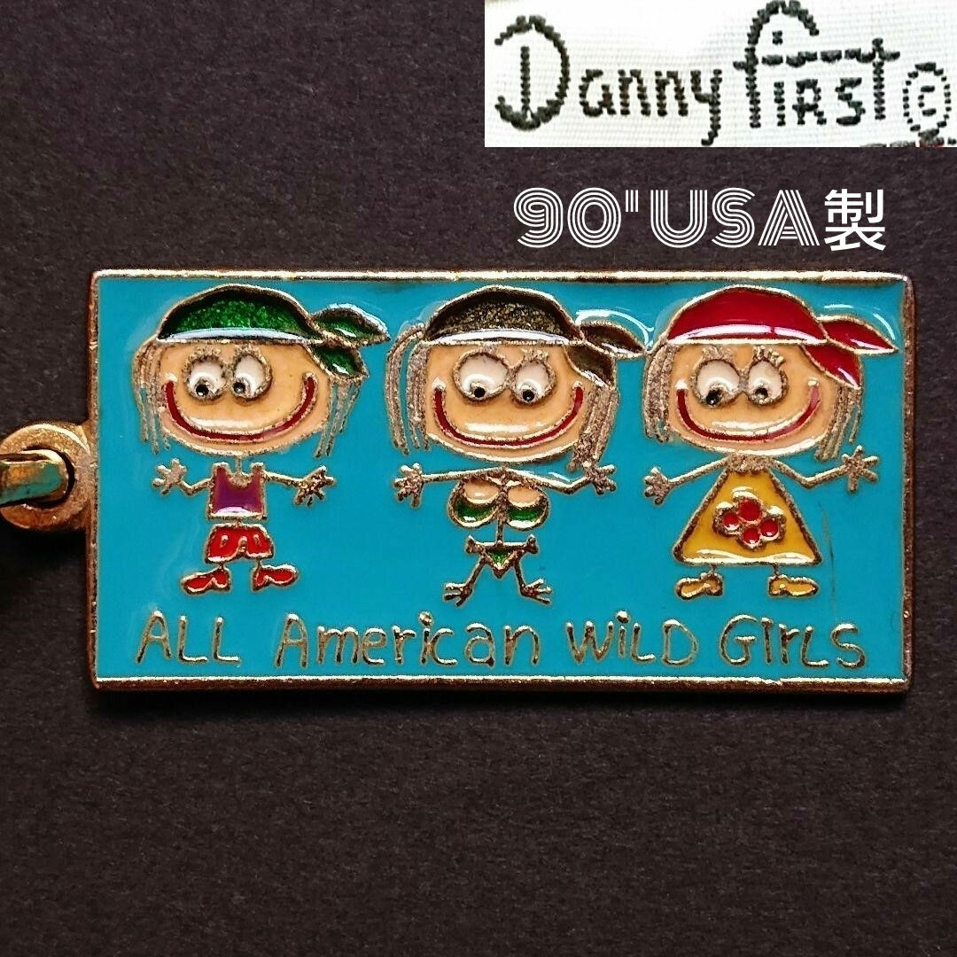 【USED/超激レア】90s USA製 Danny first キーホルダー エンタメ/ホビーのアニメグッズ(キーホルダー)の商品写真