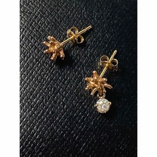 カオル(KAORU)の美品　カオル　kaoru スターダスト　ダイヤモンド　ピアス　k10 k18(ピアス)