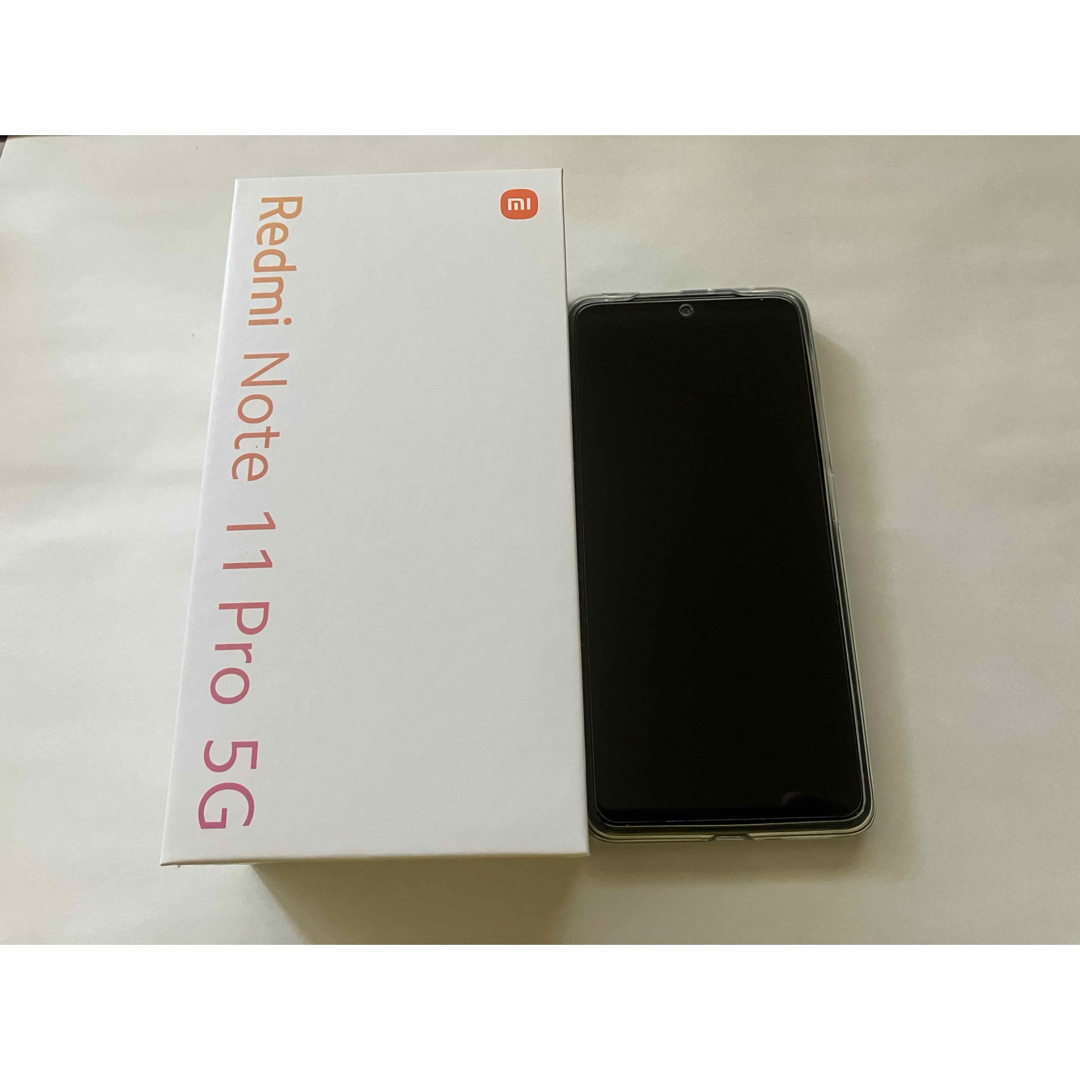 Xiaomi(シャオミ)のandroid Xiaomi Redmi Note 11 Pro 5Gフィルム付 スマホ/家電/カメラのスマートフォン/携帯電話(スマートフォン本体)の商品写真