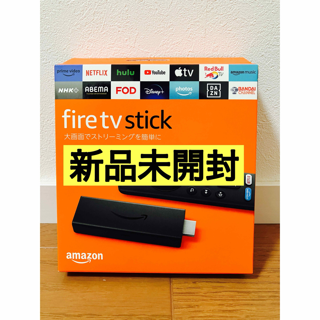 Amazon(アマゾン)のアマゾン Fire TV Stick-Alexa対応音声認識リモコン 第3世代  スマホ/家電/カメラのテレビ/映像機器(その他)の商品写真
