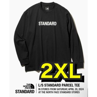 ザノースフェイス(THE NORTH FACE)のNORTH FACE STANDARD ノースフェイス スタンダード 黒　2XL(Tシャツ/カットソー(半袖/袖なし))