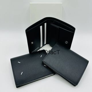 Maison Martin Margiela - 黒 Maison Margiela Bi-fold ウォレット 二つ折り財布