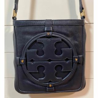 トリーバーチ(Tory Burch)のTORY BURCH レザー クロスボディ デカロゴ ショルダーバッグ(ショルダーバッグ)