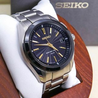 セイコー(SEIKO)の◆希少 稼働 SEIKO BRIGHTZ  腕時計 電波ソーラー チタニウム v(腕時計(アナログ))