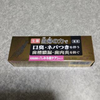 サンスター(SUNSTAR)のサンスター薬用塩ハミガキ しみる歯ケアタイプ 82g(歯磨き粉)