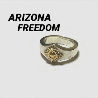 ARIZONA FREEDOM - アリゾナフリーダム/ K18太陽神925 SILVERリング 約19号位