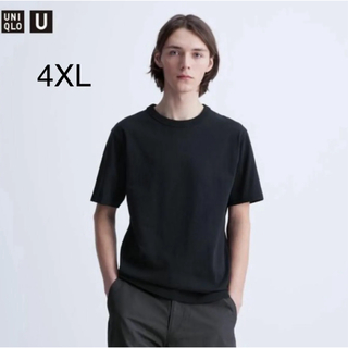 ユニクロ(UNIQLO)の新品4XL＊UNIQLO U＊クルーネックtシャツ(Tシャツ/カットソー(半袖/袖なし))