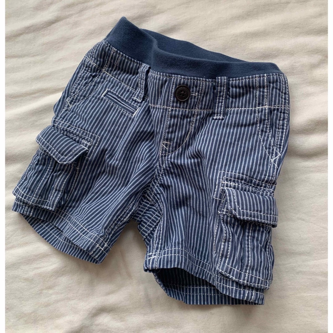 babyGAP(ベビーギャップ)のH&M GAP ショートパンツ まとめ売り80cm デニム キッズ/ベビー/マタニティのベビー服(~85cm)(パンツ)の商品写真