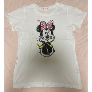 ディズニー(Disney)のTシャツ　Mサイズ　ミニー(Tシャツ(半袖/袖なし))