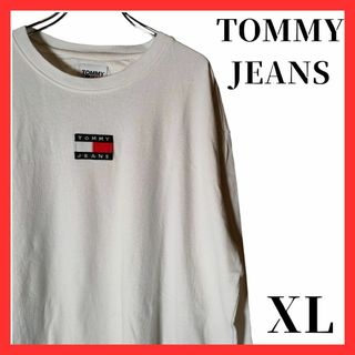 TOMMY HILFIGER - TOMMYJEANS　L/Sカットソー　XL　長袖ロングTシャツ