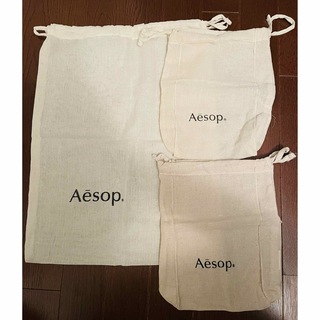 イソップ(Aesop)のAesop イソップ　布袋　3枚セット(ラッピング/包装)